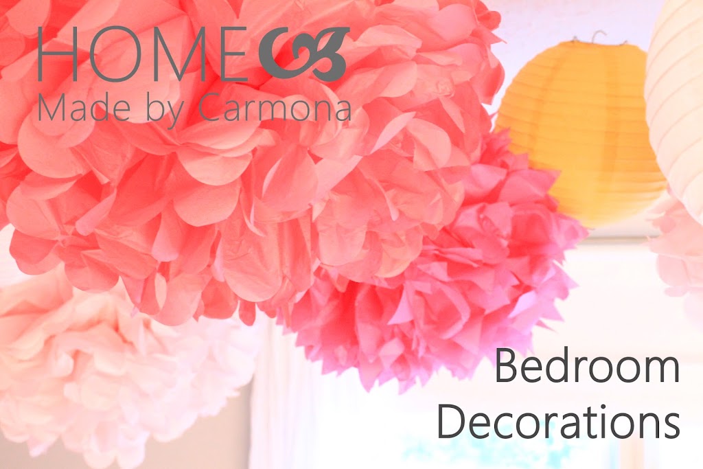 Pom Poms As Bedroom Decor Home Made By Carmona