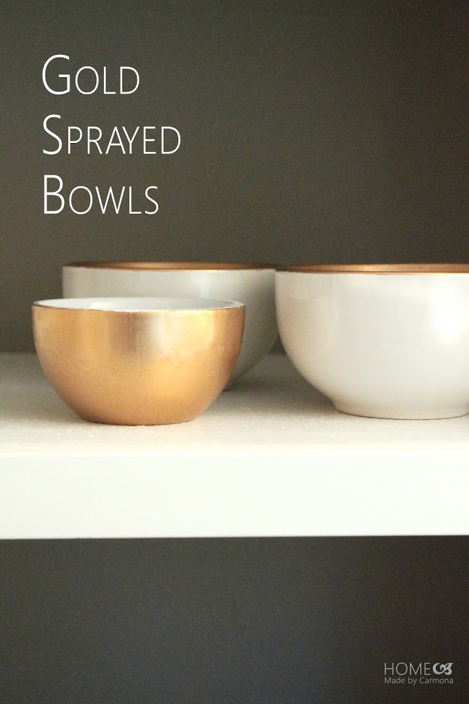 How to Spray Paint a Decorative Metallic Bowl