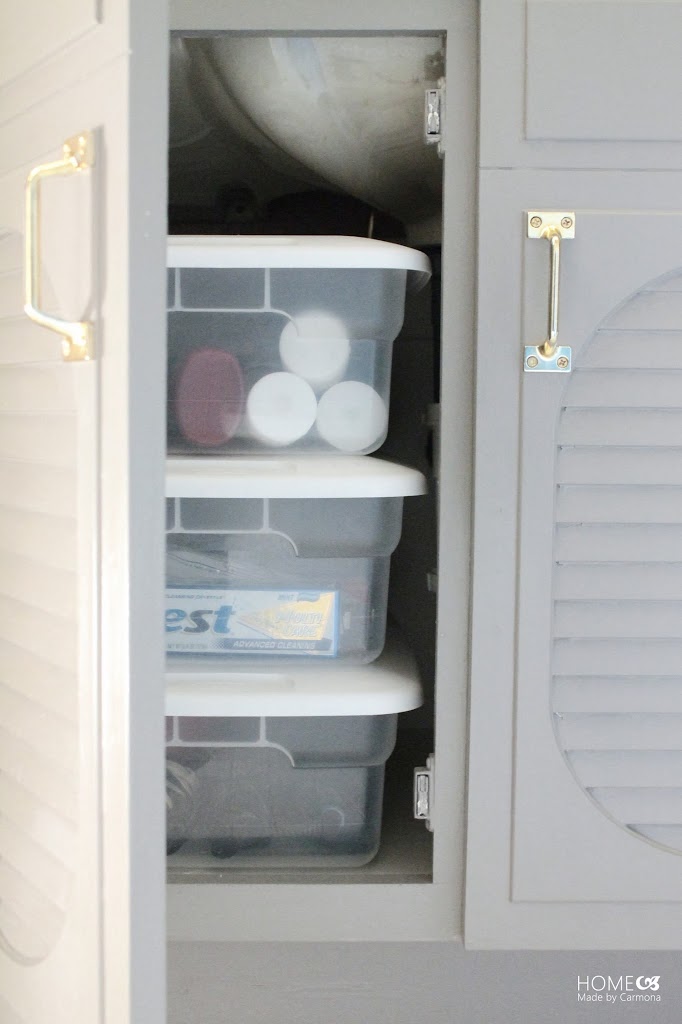 Recessed Bathroom Storage - Home Made by Carmona