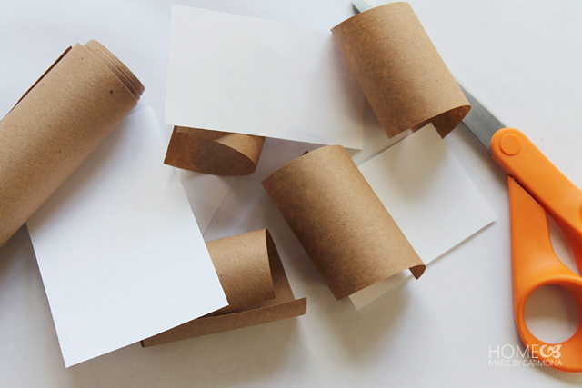 craft paper and regular paper