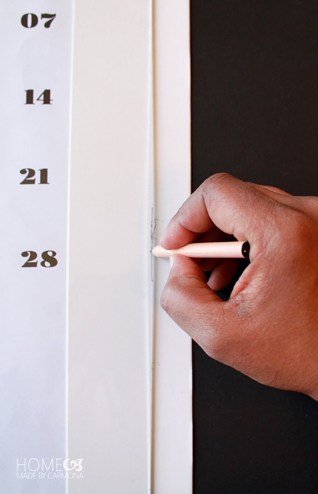 DIY Calendar art