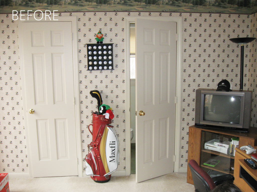 Master bedroom before