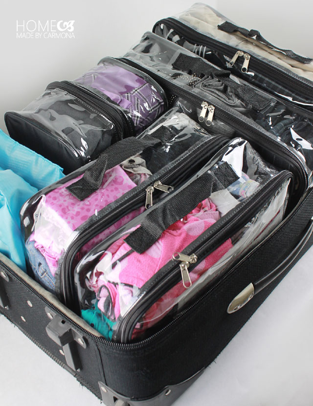 Amazing Suitcase Organization - Home Made by Carmona