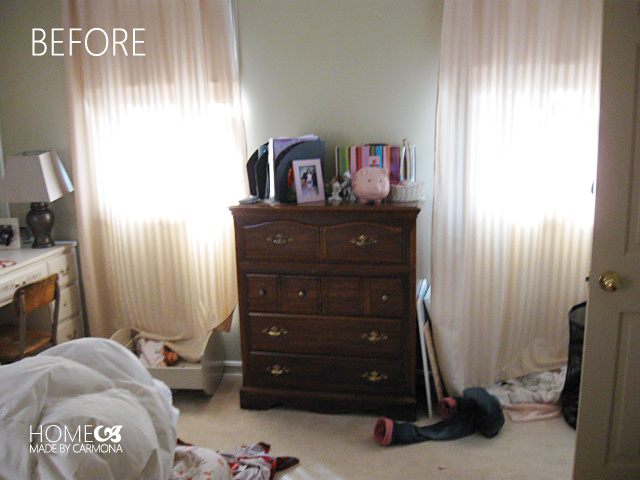 voilet bedroom before - 1