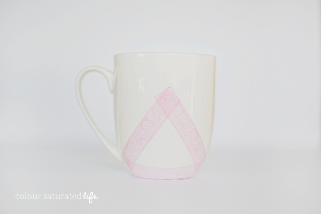 Home Made by Carmona | How to paint mugs