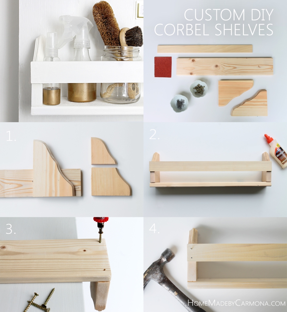 Diy Corbel Shelves Home Made By Carmona