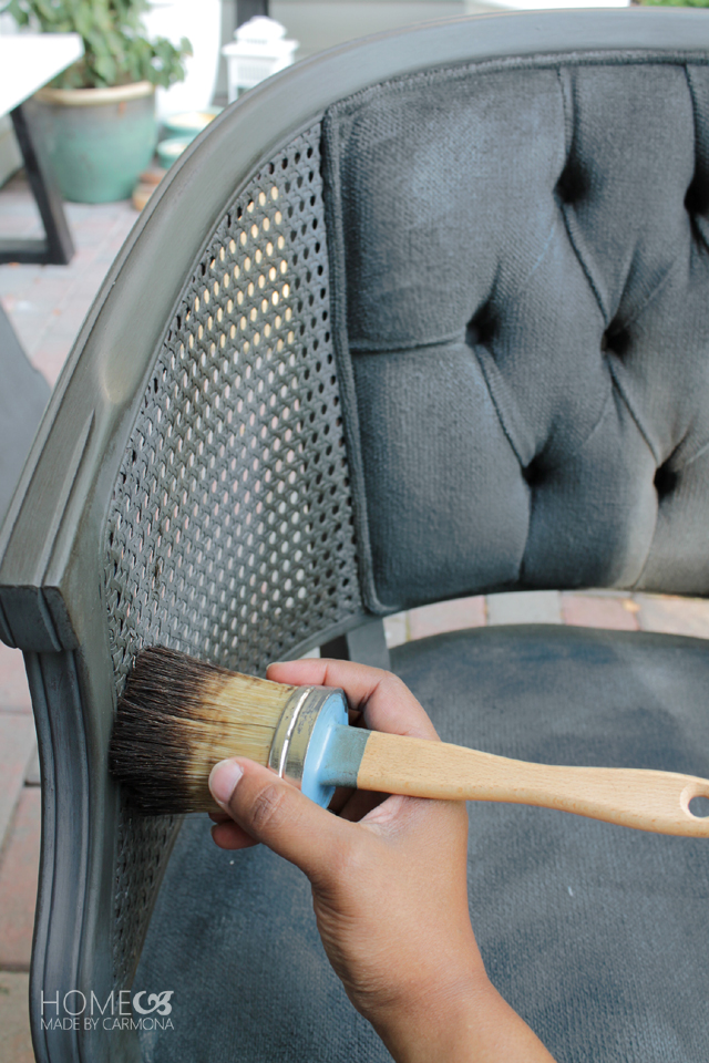 Painting an Upholstered Chair with Annie Sloan Chalk Paint - Dr Helen  Edwards Writes