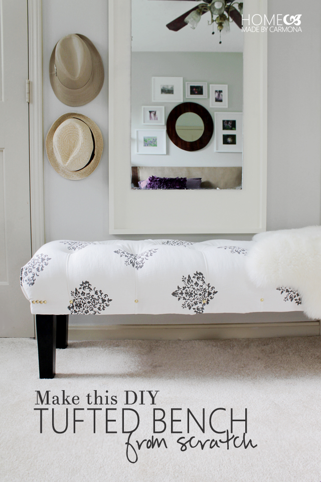 diy upholstered bench seat