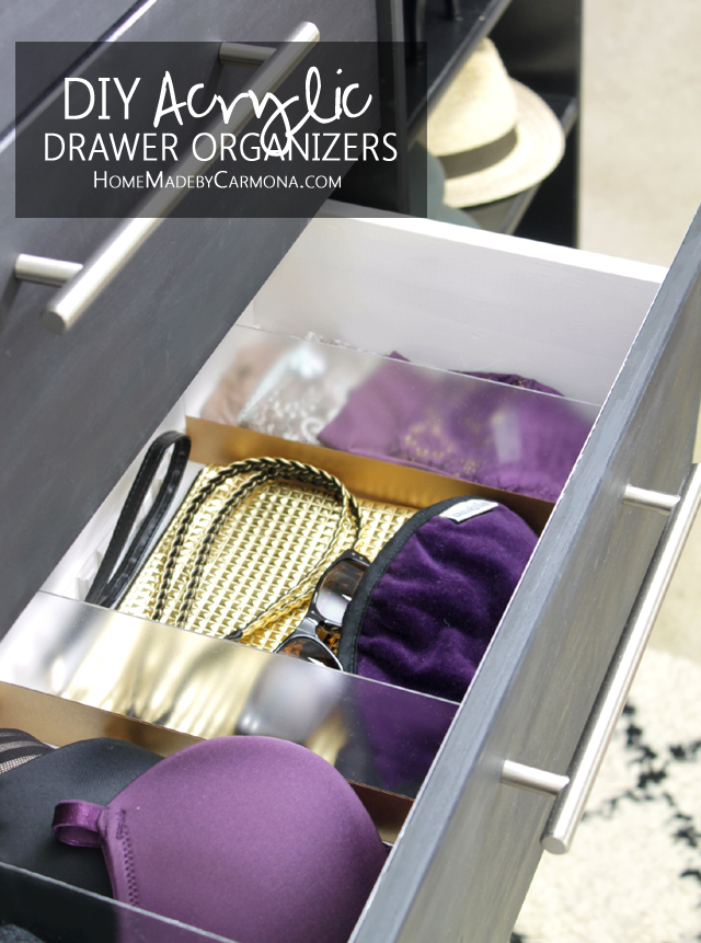 Acrylic Drawer Dividers & Organizers