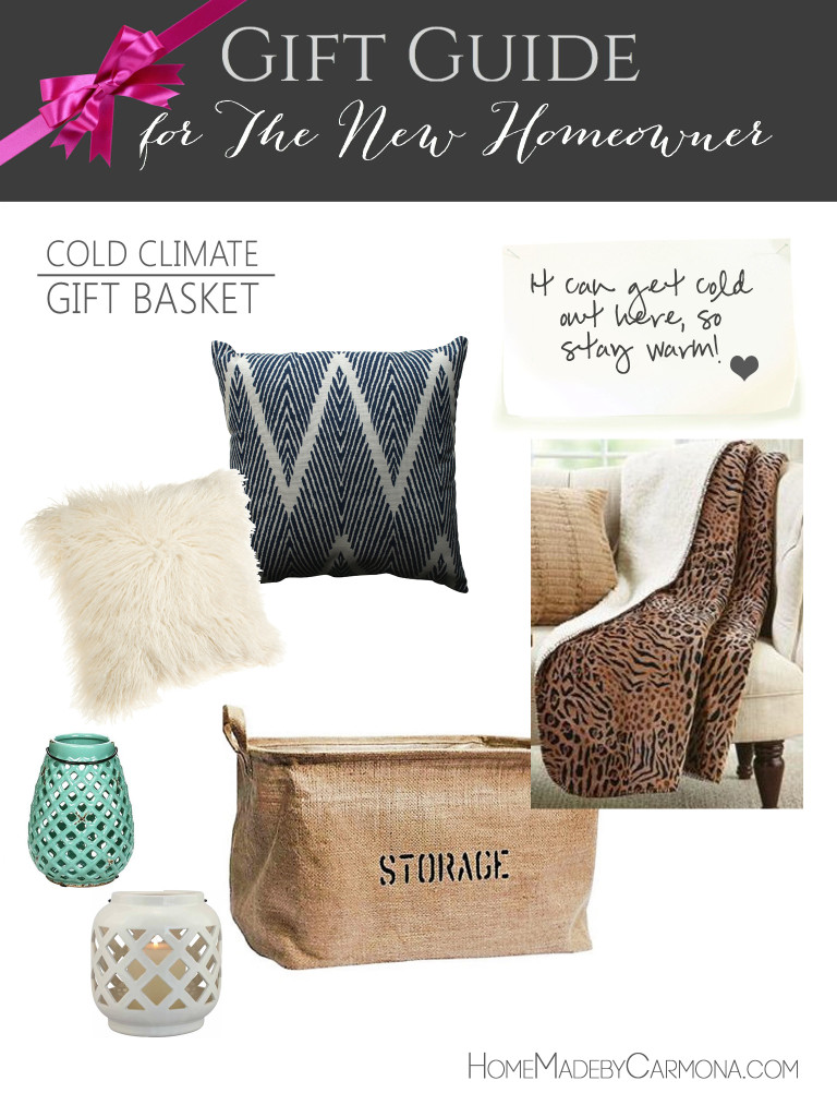 Gift Guide for the new Homeowner - Cold Climate gift basket