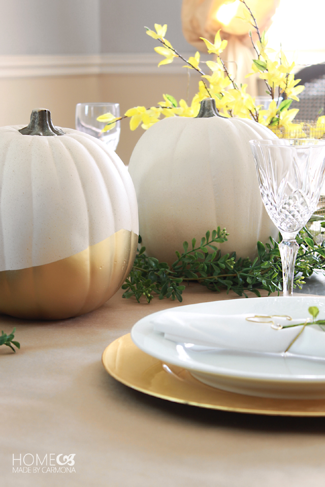 Pumpkin Centerpiece for the Holidays