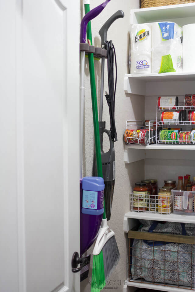 Cleaning-Utencil-Storage-Pantry Organization