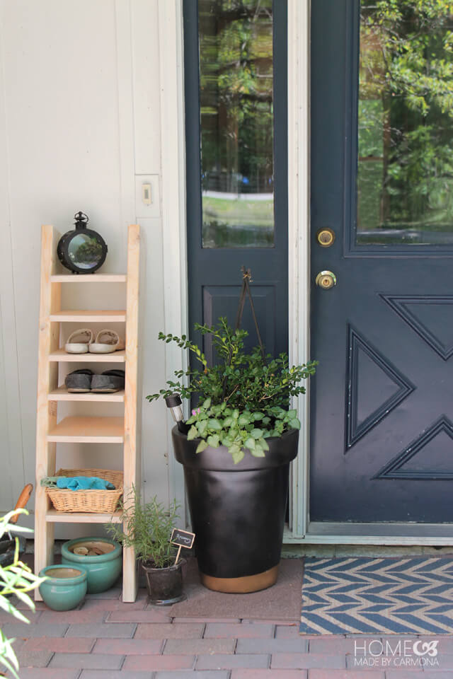 DIY Update: The Ladder Shoe Shelf