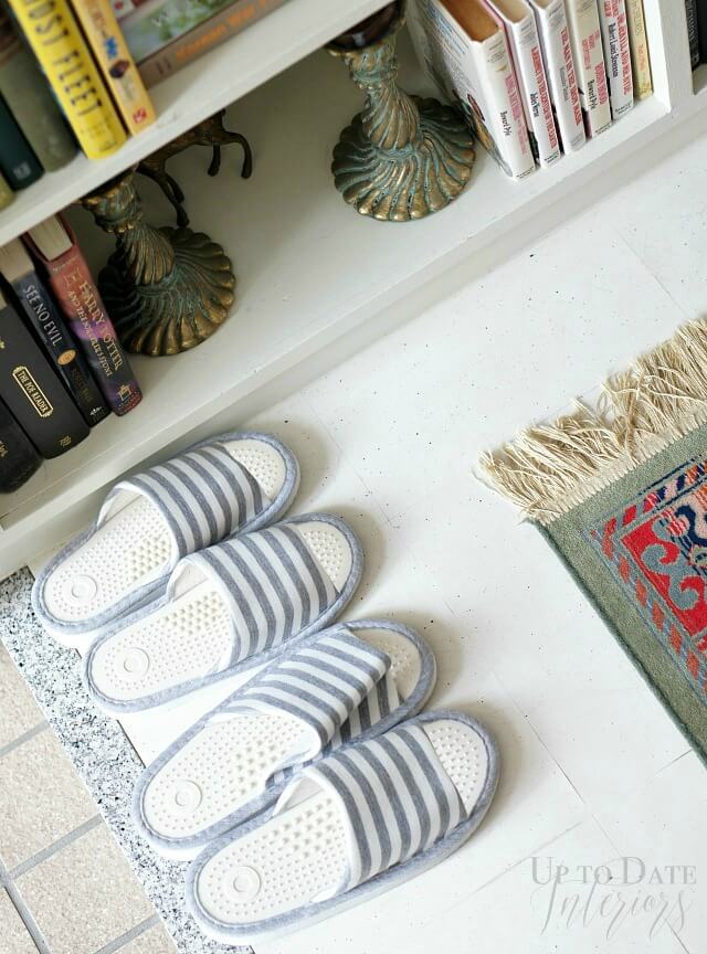 Slippers for guests