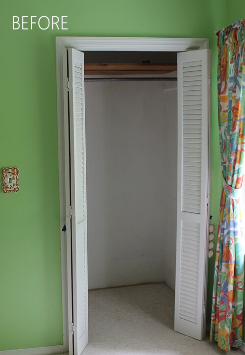 DIY Custom Closet Shelving (for deep closets) - Home Made by Carmona