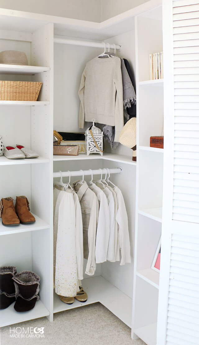 DIY Closet Shelves for any skill level - The DIY Vibe