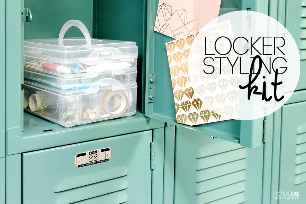 Make a locker styling kit for the first day of school
