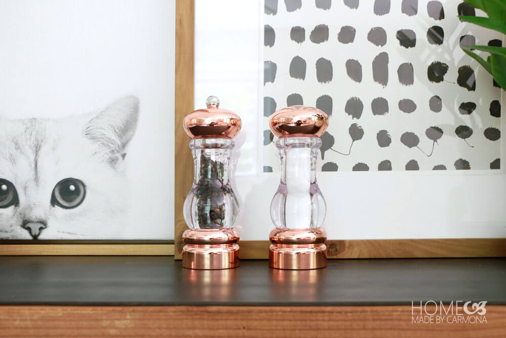 Copper Salt and Pepper Shaker - ktichen trends