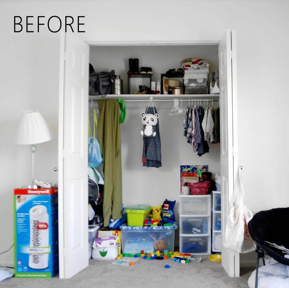 turning closet into playroom