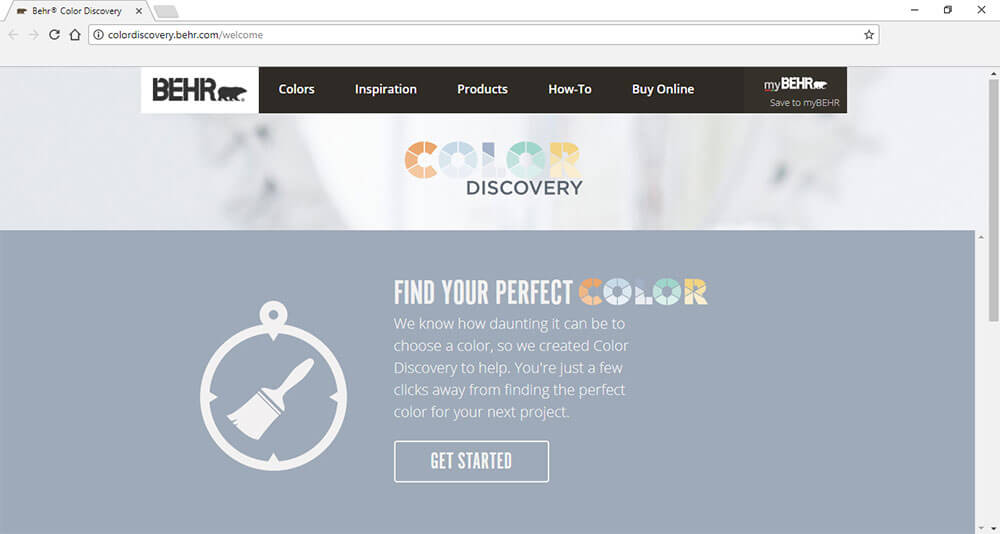 BEHR-Color-Discovery-Tool