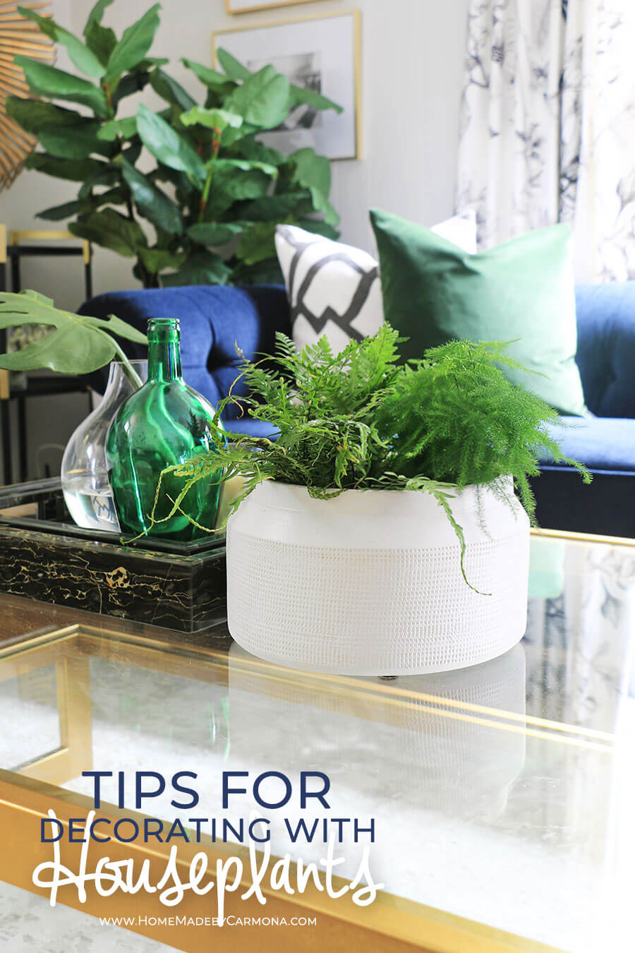 Tips For Decorating With Houseplants Home Made By Carmona