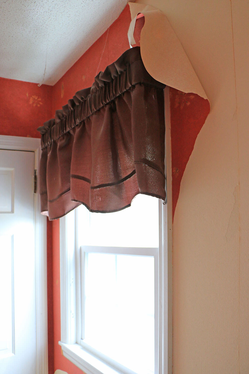 Brown-window-valance